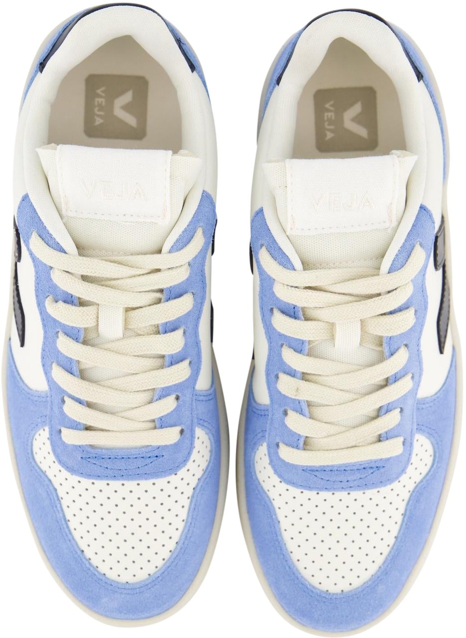 Veja Dames V-10 Pure Sneaker Blauw Blauw