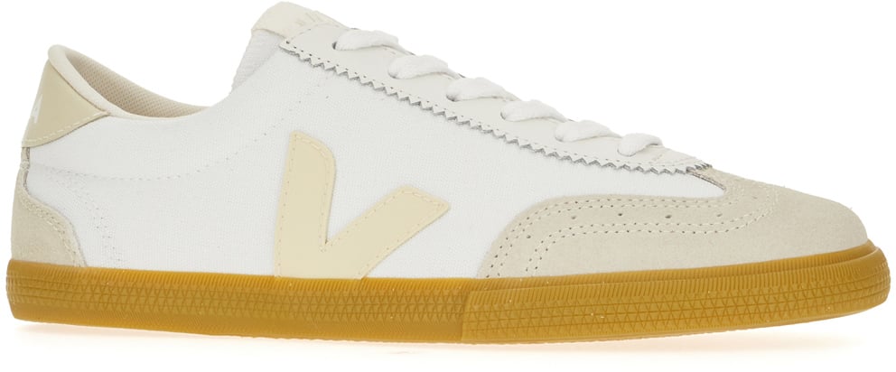 Veja Veja White canvas Volley sneakers Wit
