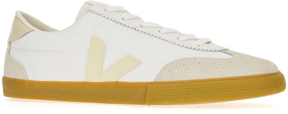 Veja Veja White canvas Volley sneakers Wit