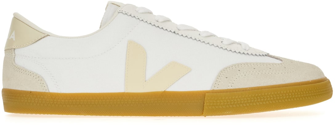 Veja Veja White canvas Volley sneakers Wit