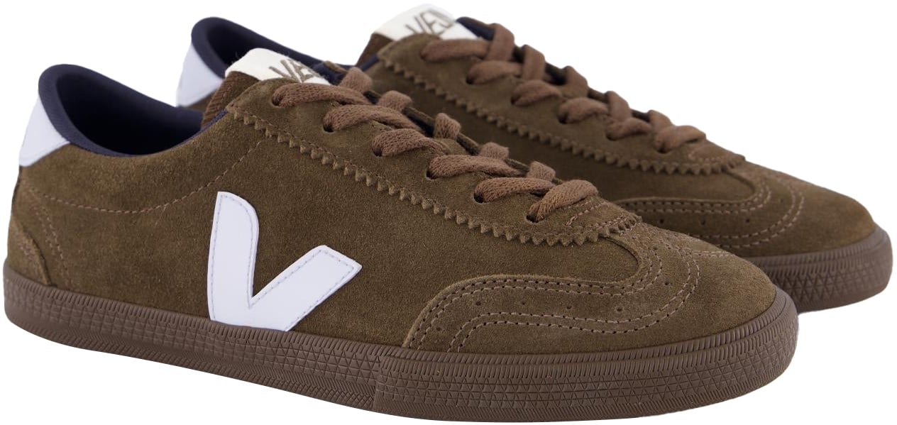 Veja Dames Volley Suede Sneaker Bruin Bruin