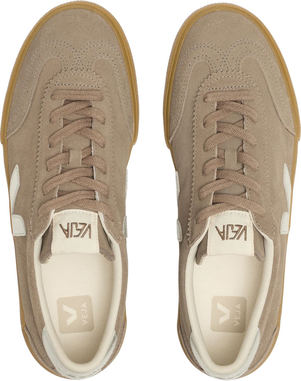 Veja - Volley Suede Moonrock Silver - VO0321865A - Moonrock Silver Grijs