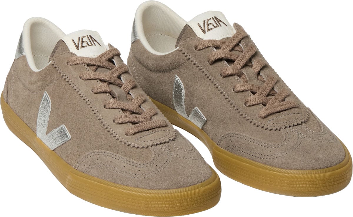 Veja - Volley Suede Moonrock Silver - VO0321865A - Moonrock Silver Grijs