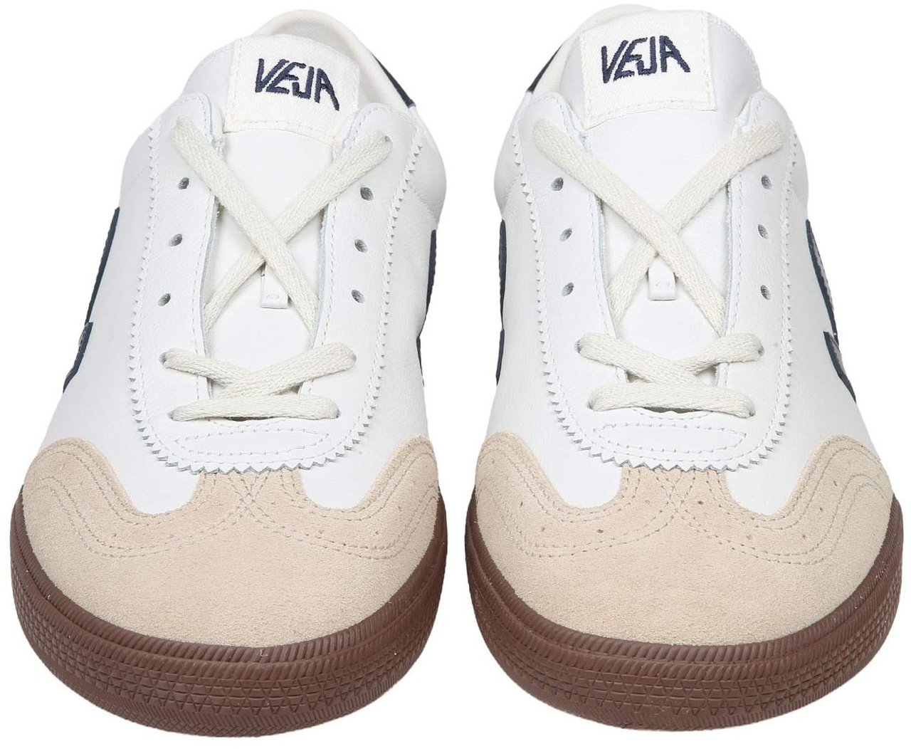 Veja Veja volley sneakers in leather with suede details Wit