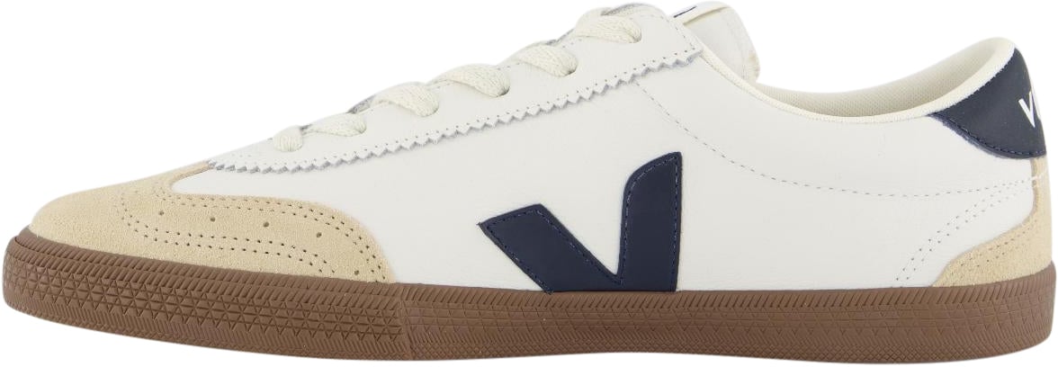 Veja Dames Volley Sneaker Wit/Blauw Wit