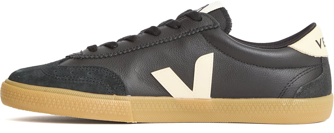 Veja Sneakers Volley Leather Zwart