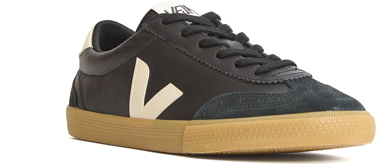 Veja Sneakers Volley Leather Zwart