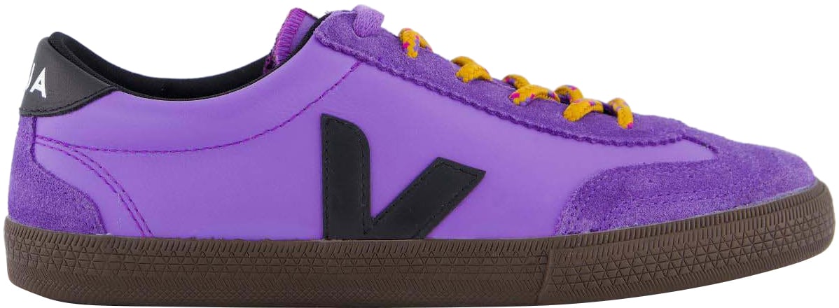 Veja Dames Volley Suede Sneaker Geel