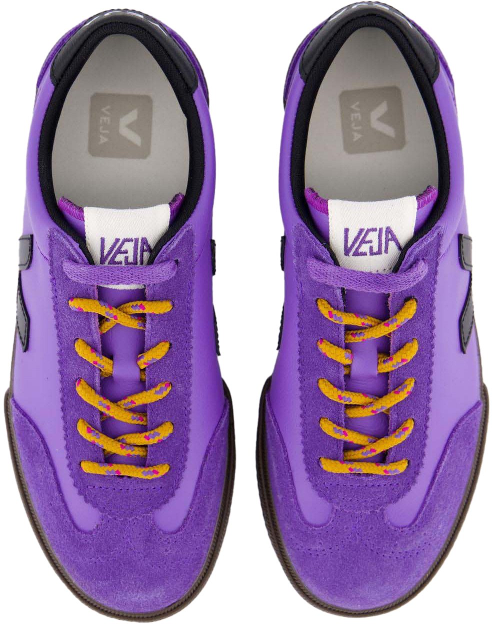 Veja Dames Volley Suede Sneaker Geel