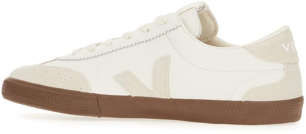 Veja Veja White leather Volley O.T. sneakers Wit