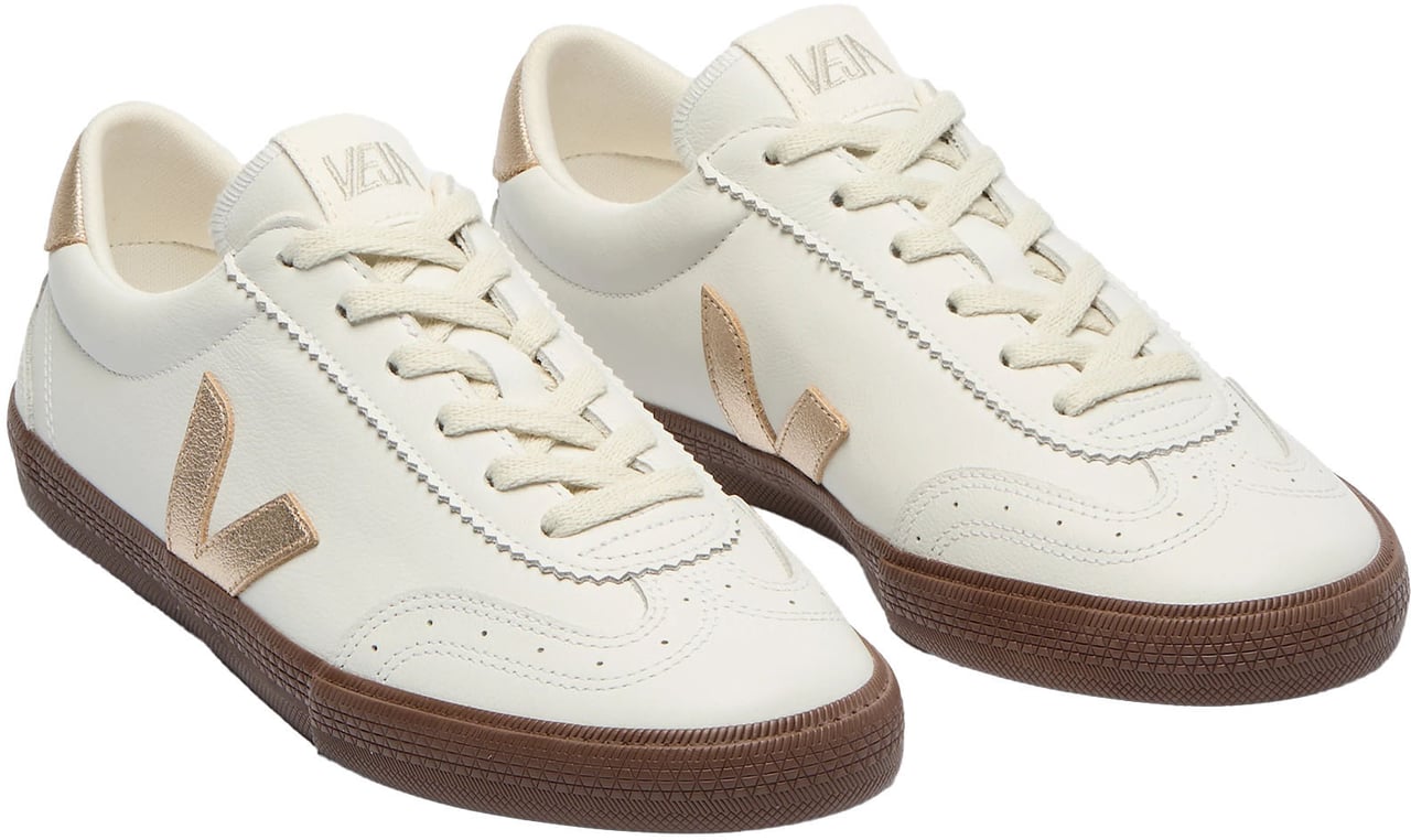 Veja Sneakers White Platine Bark Wit