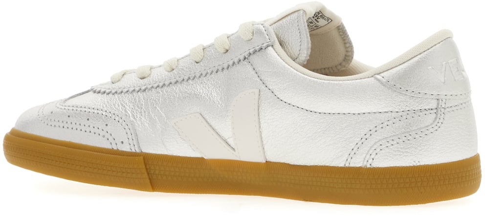 Veja Veja Silver leather Volley O.T. sneakers Zilver