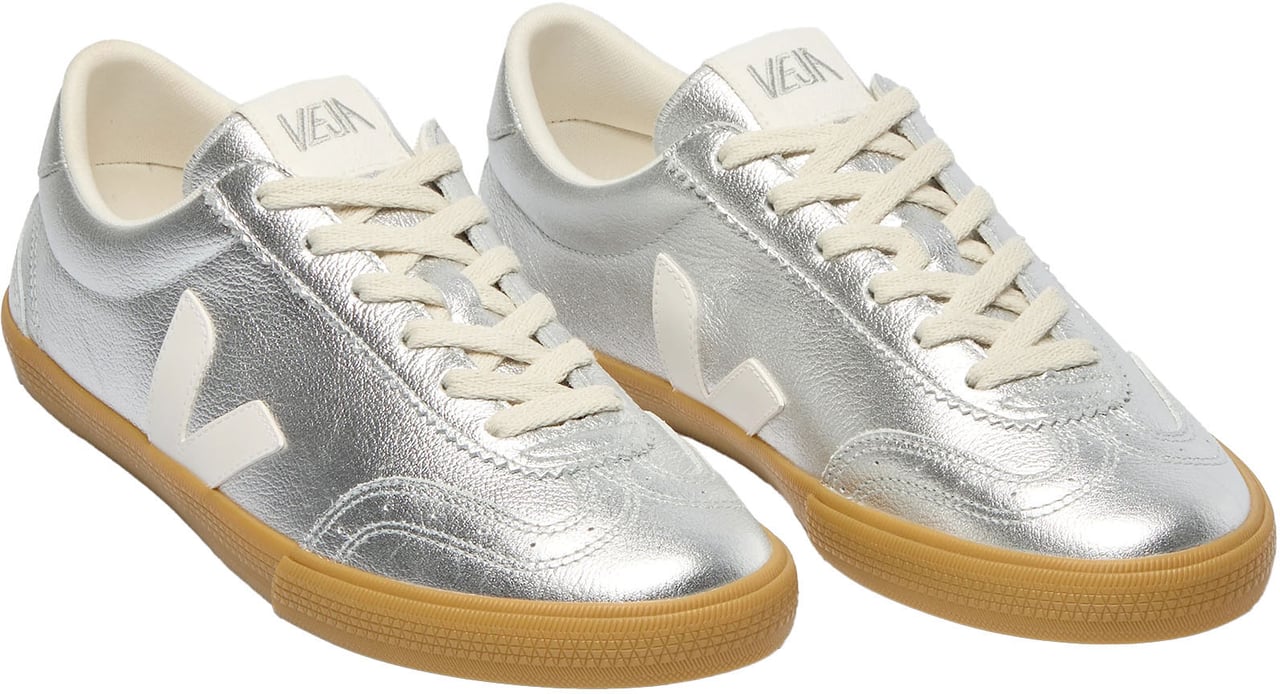 Veja Sneakers Silver White Natural Zilver