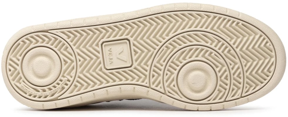 Veja V-10 Leather Sneakers Wit