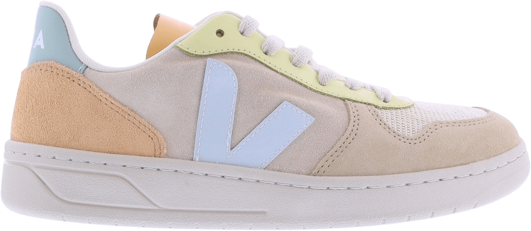 Veja Dames V-10 Suede Beige