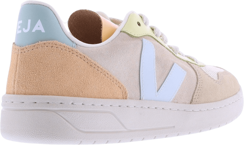 Veja Dames V-10 Suede Beige