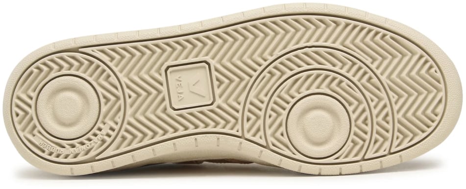 Veja V-10 Chromefree Leather Sneakers Wit