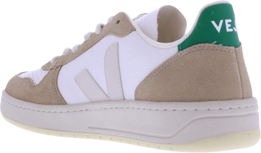 Veja Dames V-10 Chfree Leath Wit