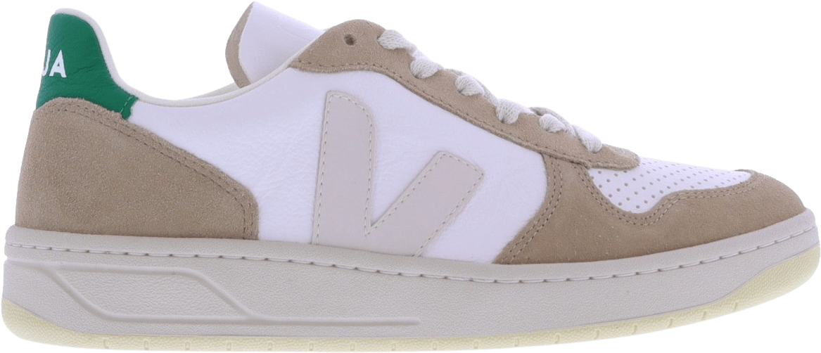 Veja Dames V-10 Chfree Leath Wit