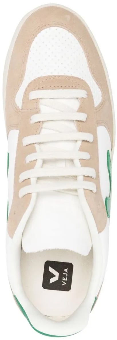 Veja V-10 Chromefree Leather Sneakers Divers