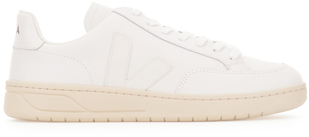 Veja Veja White leather V-12 sneakers Wit