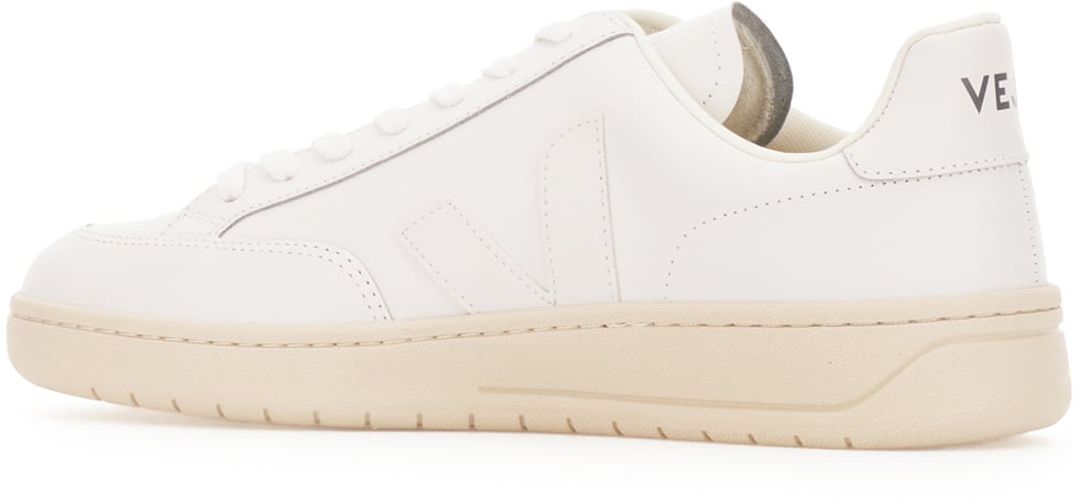 Veja Veja White leather V-12 sneakers Wit