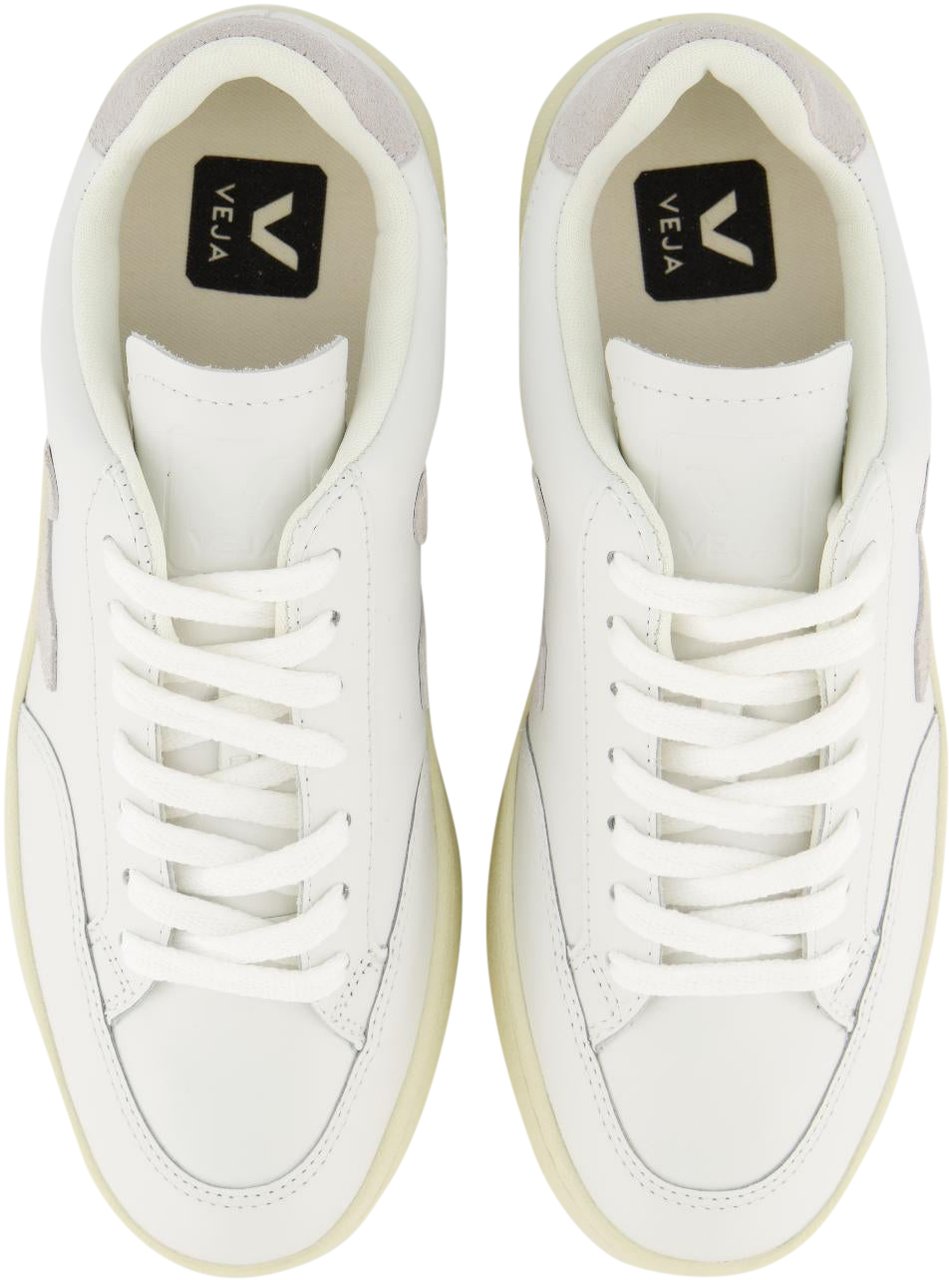 Veja Dames V-12 Sneaker Wit/Grijs Wit