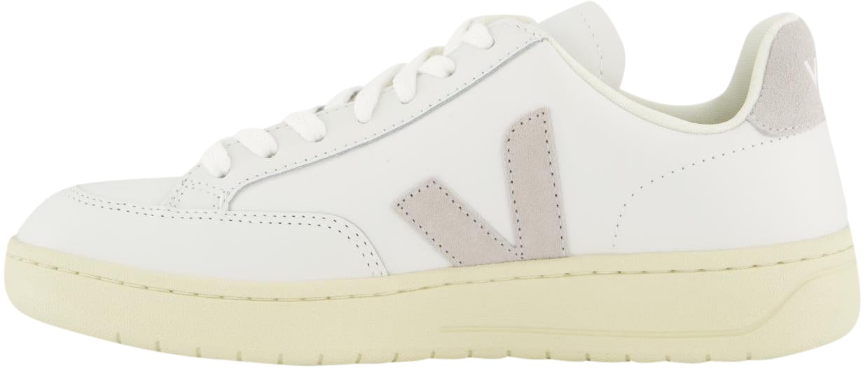 Veja Dames V-12 Sneaker Wit/Grijs Wit