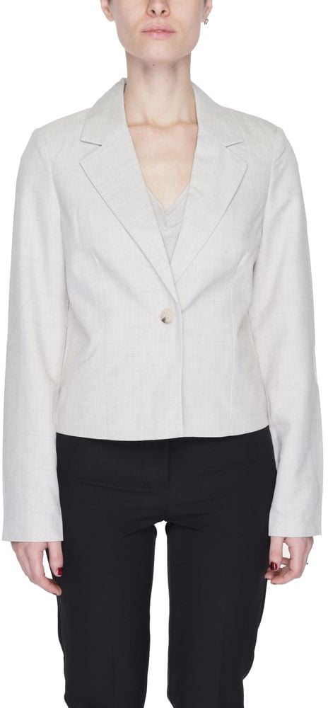 Vero Moda Vero Moda Gray Polyester Blazer Grijs