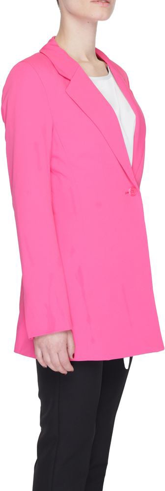 Vero Moda Vero Moda Pink Polyester Blazer Roze