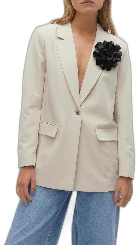 Vero Moda Vero Moda Beige Polyester Blazer Beige