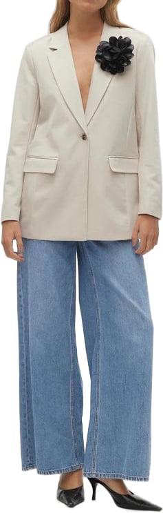 Vero Moda Vero Moda Beige Polyester Blazer Beige