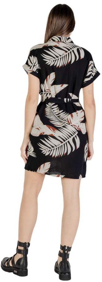 Vero Moda Beige Viscose Short Dress Beige