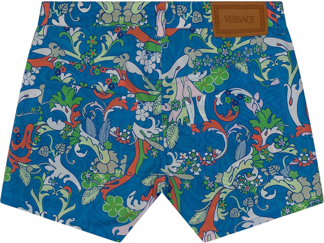 Versace Shorts Popeline Barocco Divers