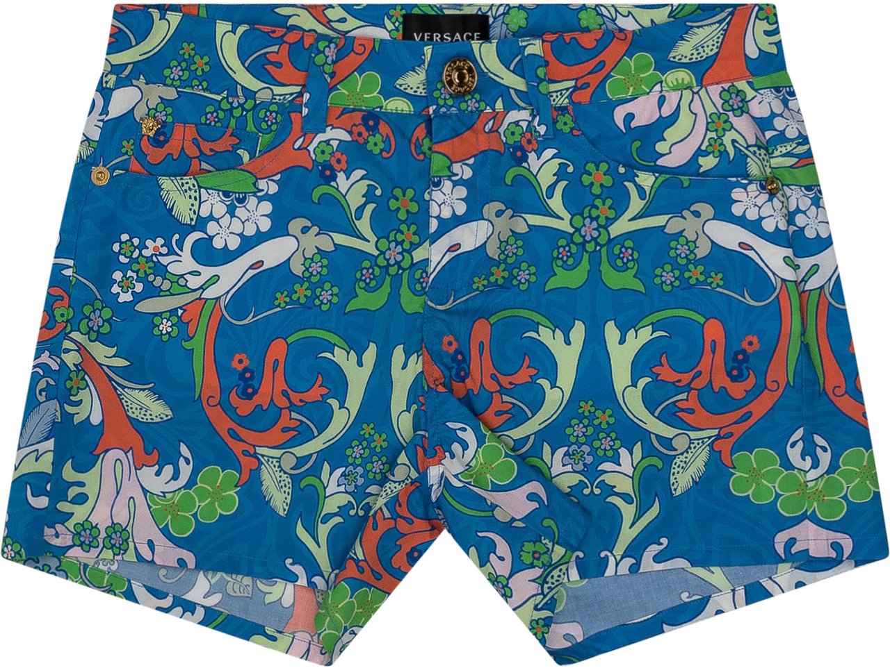 Versace Shorts Popeline Barocco Divers