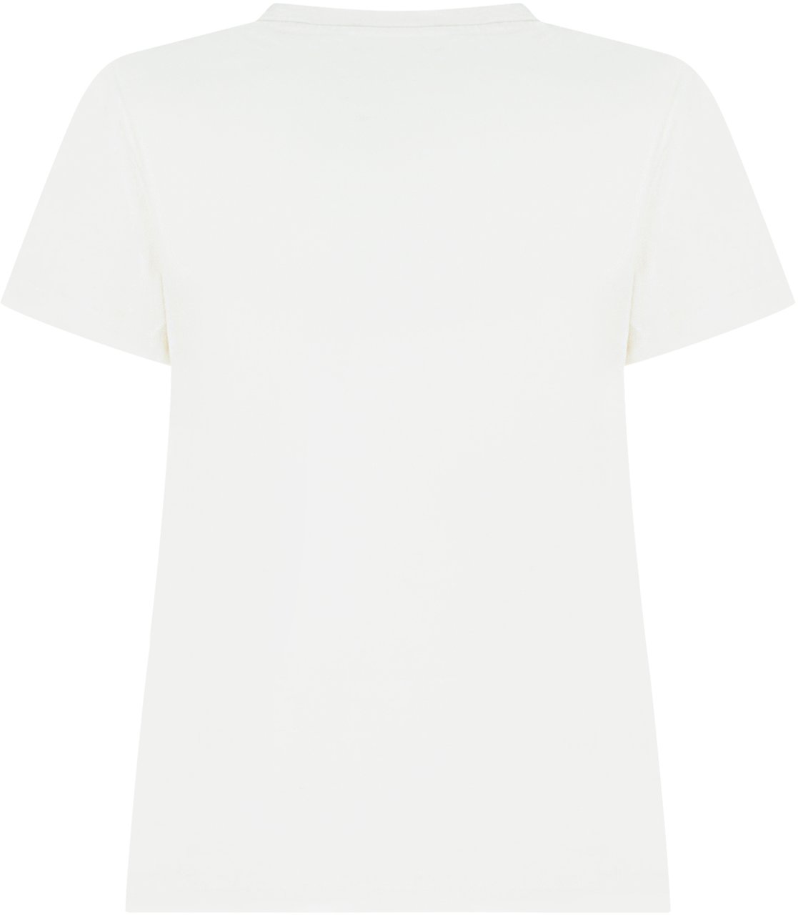 Versace Versace Kids T-Shirt Bianca con Logo Medusa Strass Wit