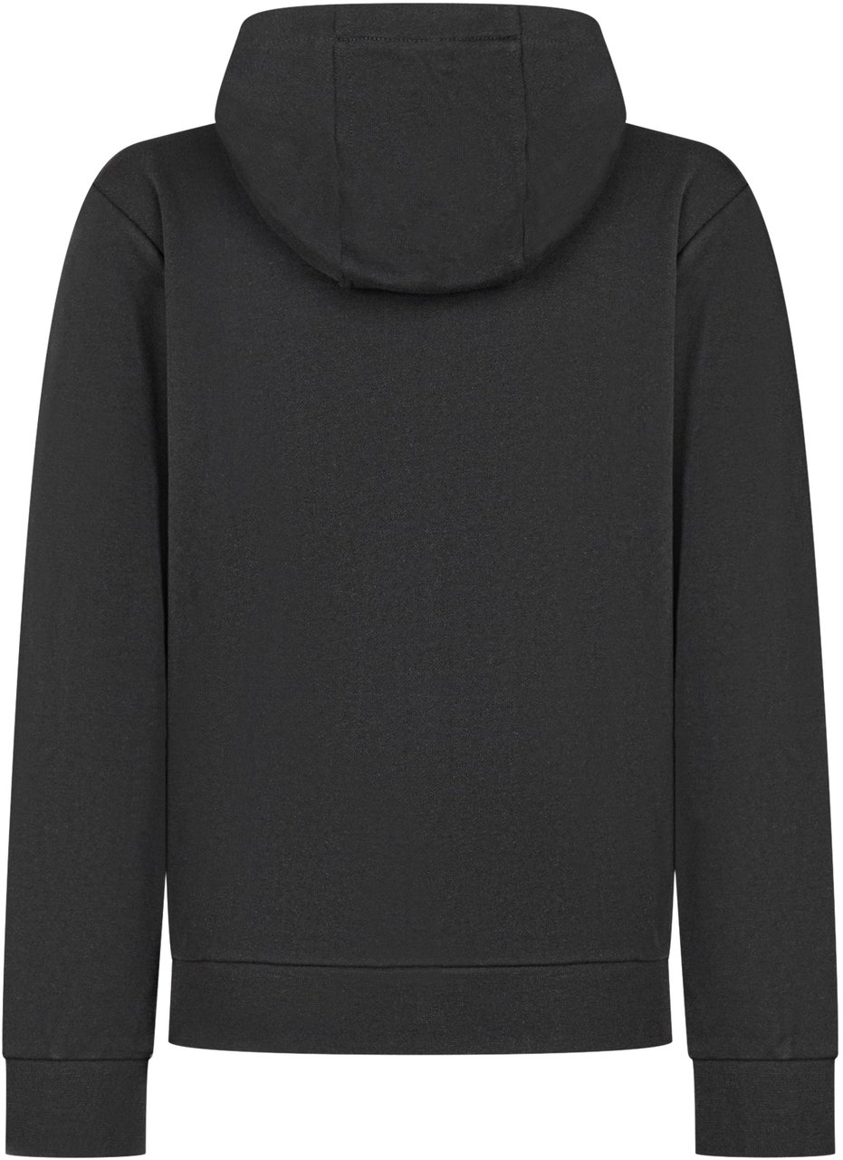 Versace Versace Kids Felpa Nera con Cappuccio e Logo Medusa Zwart