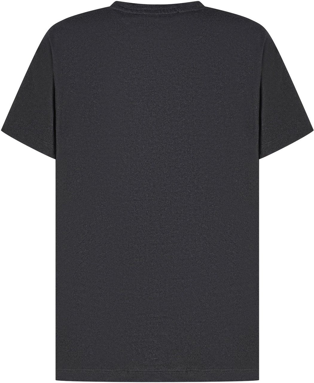 Versace Versace Kids T-Shirt Nera con Maxi Logo Medusa Oro Zwart