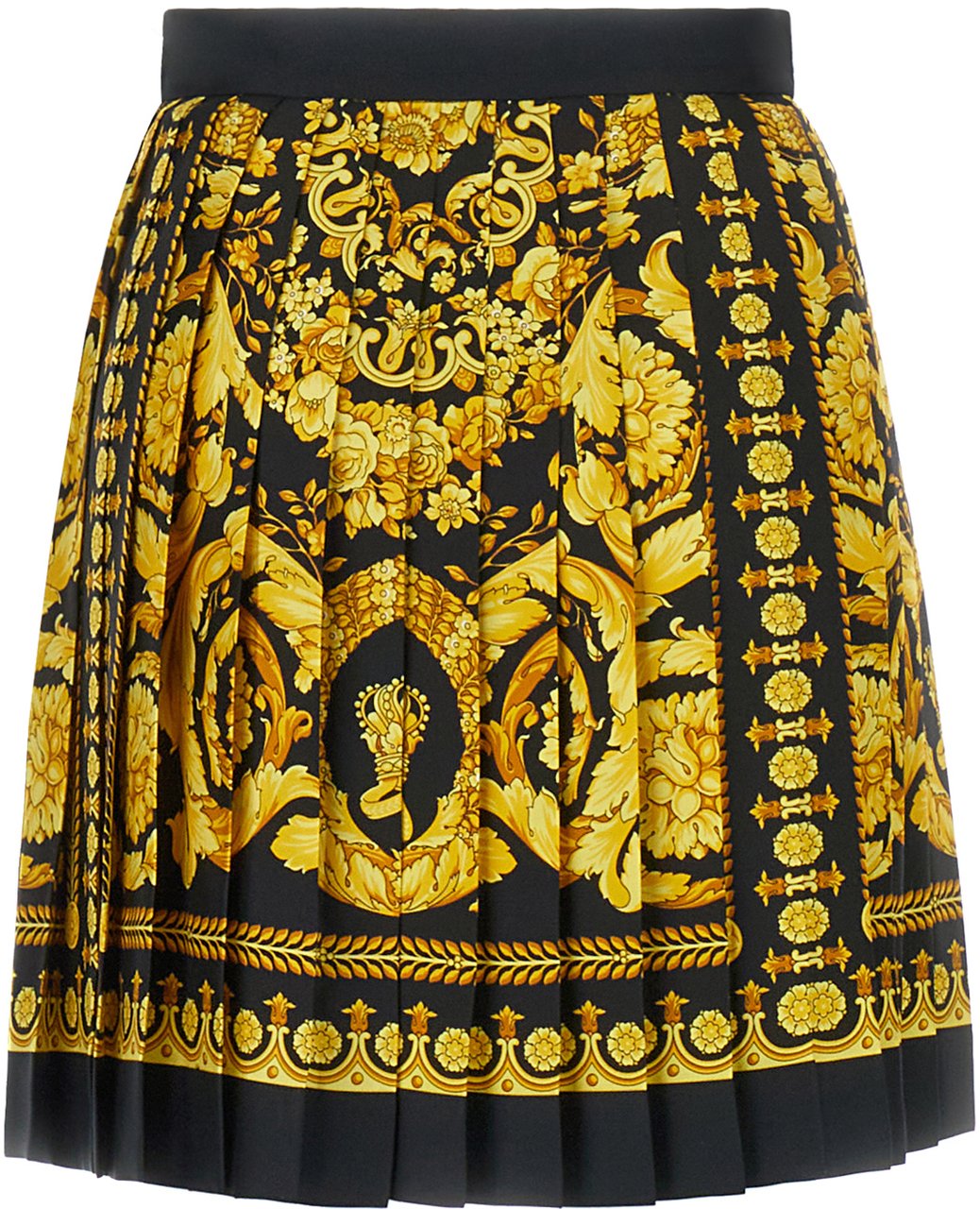 Versace Versace Printed silk skirt Divers