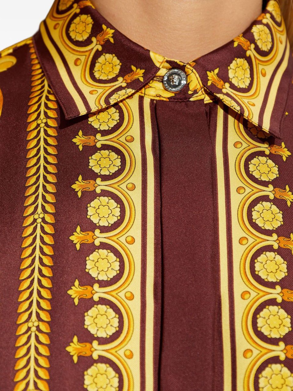 Versace Top Burgundy/Gold Divers