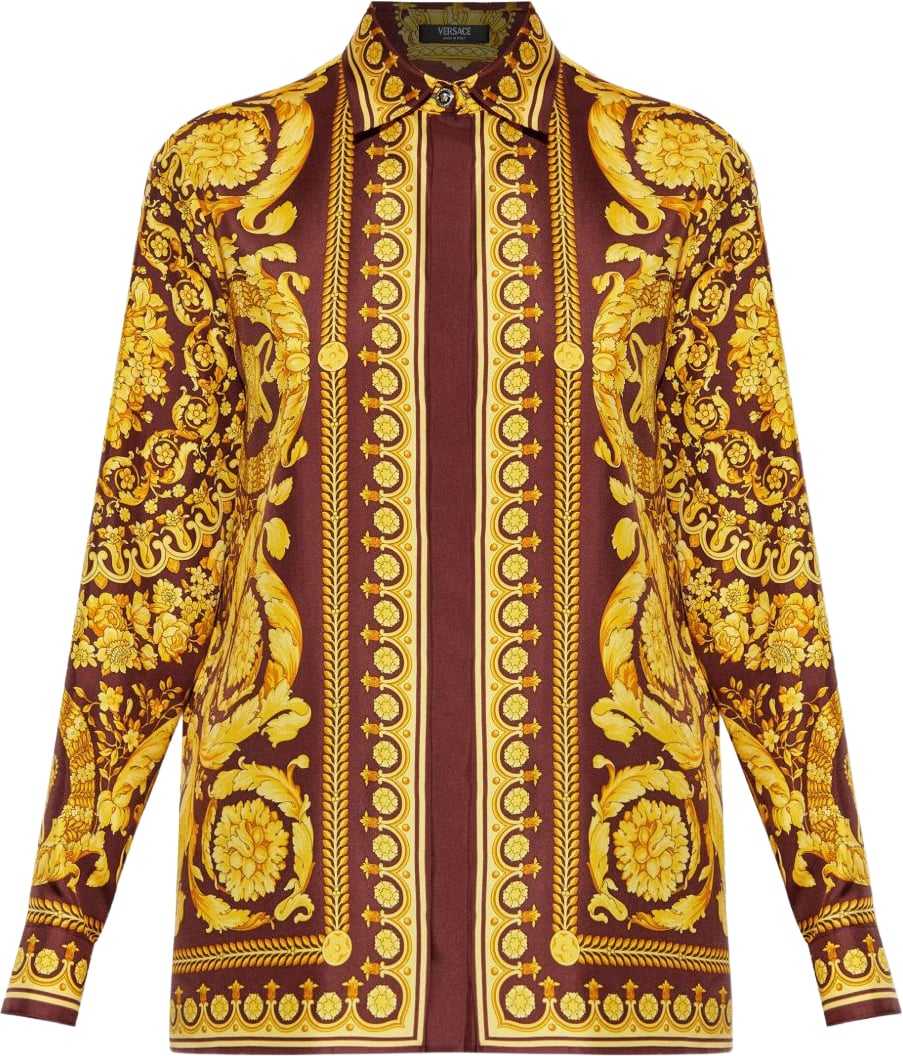 Versace Top Burgundy/Gold Divers