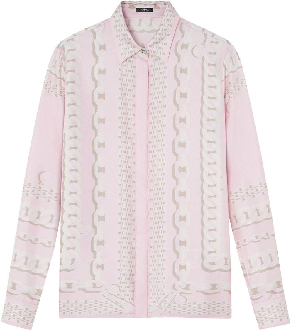 Versace Shirts Pink Roze