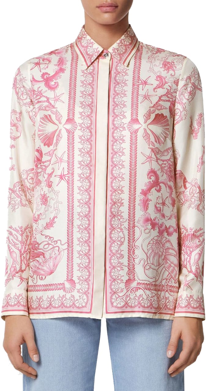 Versace Top Pinkcream Roze