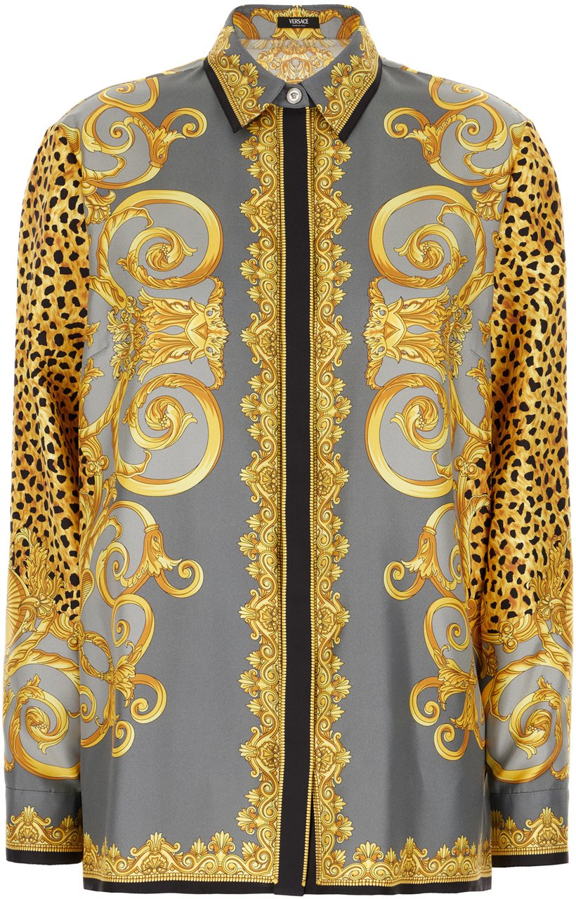 Versace Versace Printed silk shirt Divers