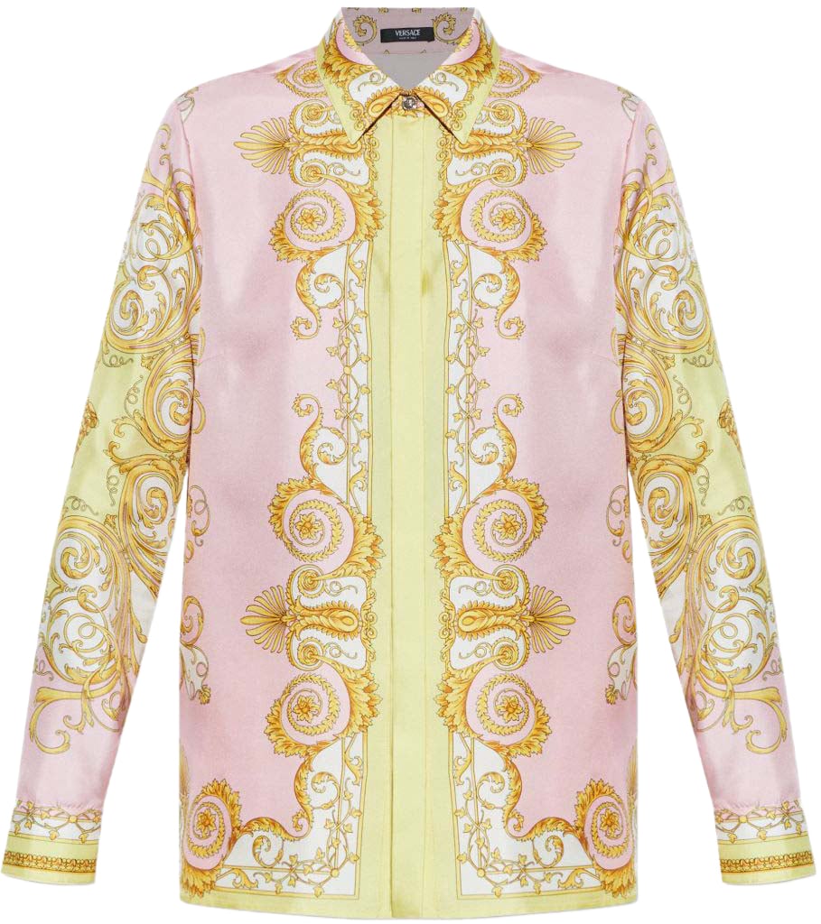 Versace Top Pale Yellow Geel