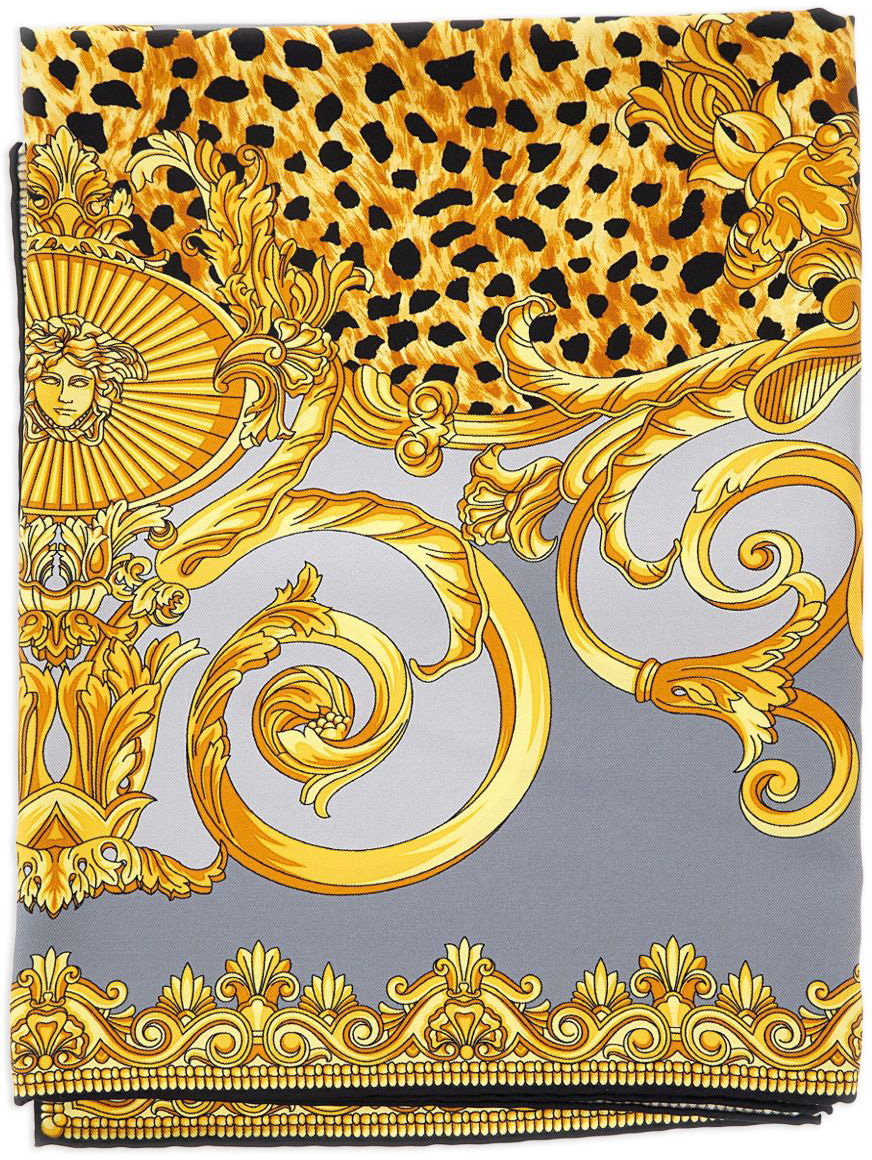 Versace Scarfs Greengold Goud