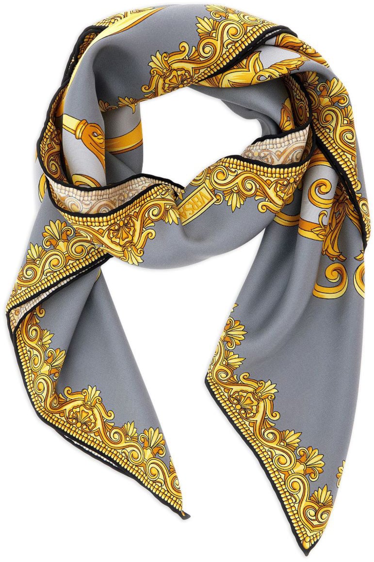 Versace Scarfs Greengold Goud