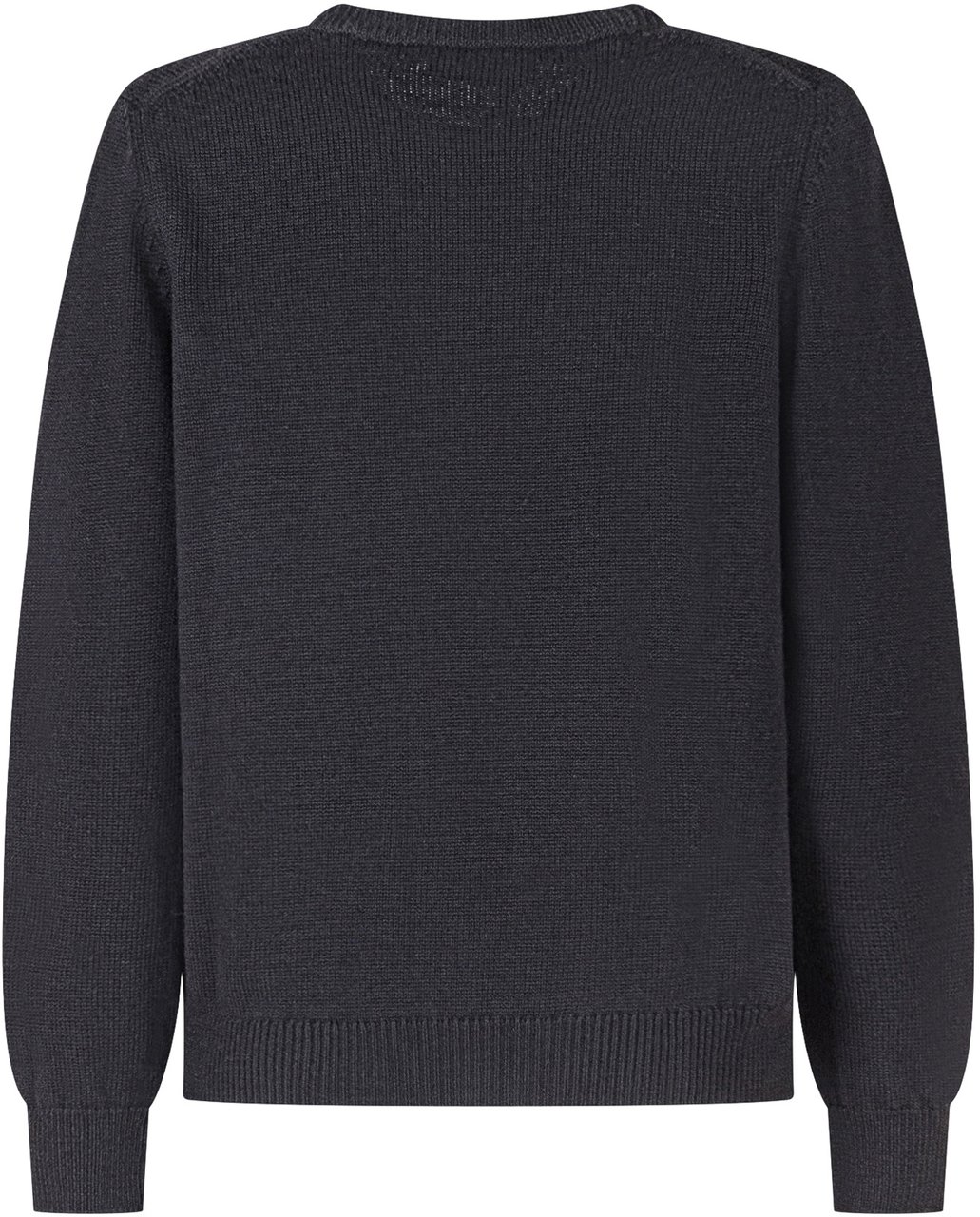 Versace Versace Kids Maglione Nero con Logo Medusa Oro Zwart