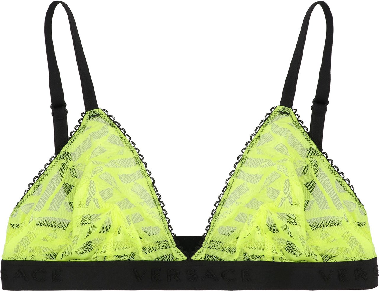 Versace Triangle bra Geel