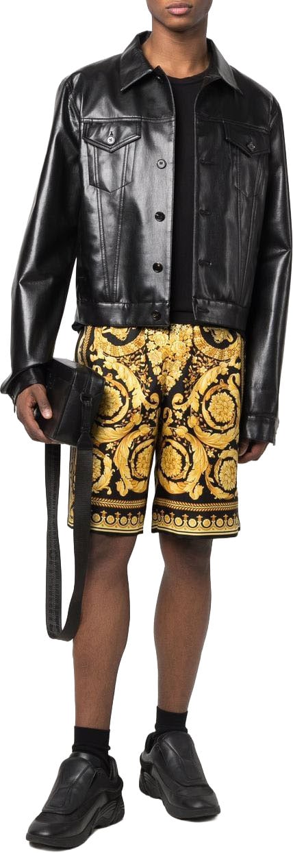 Versace Shorts Black Zwart